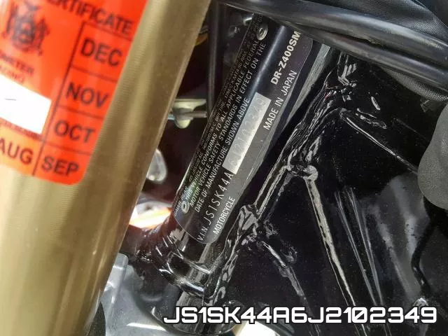 JS1SK44A6J2102349 фото 2