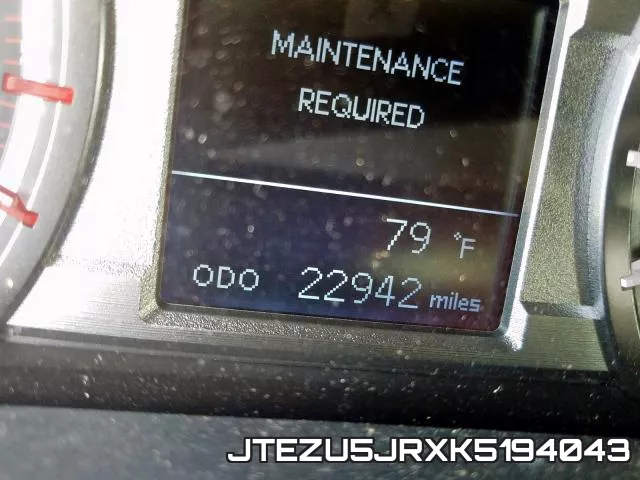 JTEZU5JRXK5194043 фото 8