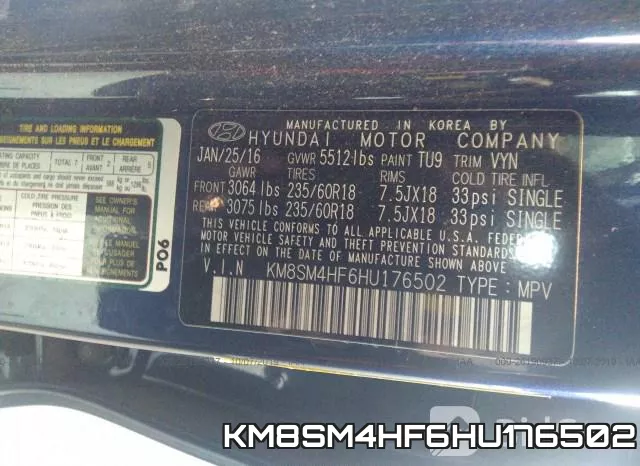 KM8SM4HF6HU176502 фото 10