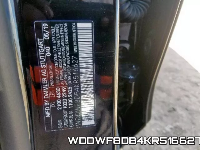 WDDWF8DB4KR516627 фото 2