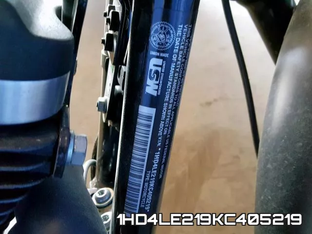 1HD4LE219KC405219 фото 2