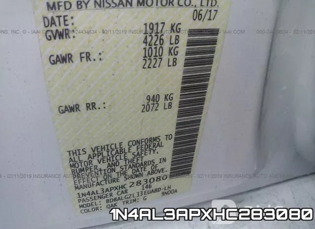 1N4AL3APXHC283080 фото 9