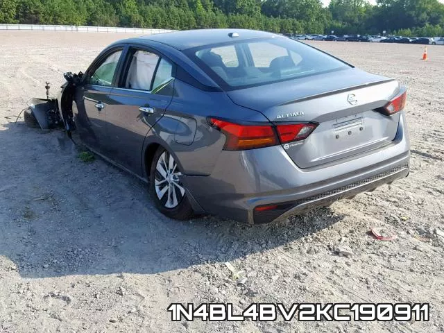 1N4BL4BV2KC190911 фото 4