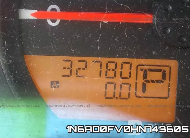 1N6AD0FV0HN743605 фото 8