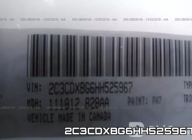 2C3CDXBG6HH525967 фото 10