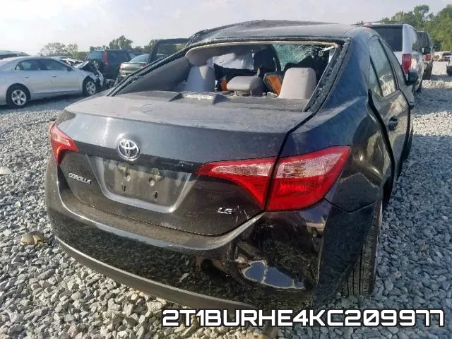 2T1BURHE4KC209977 фото 5
