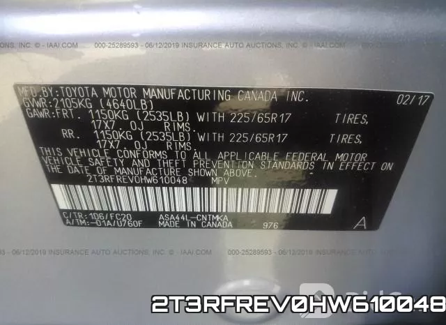 2T3RFREV0HW610048 фото 9