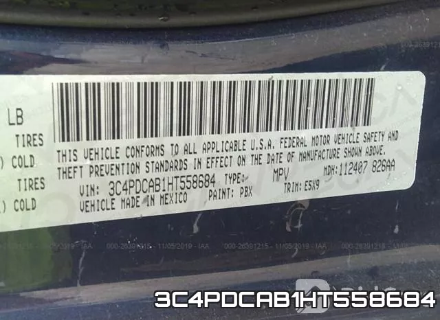 3C4PDCAB1HT558684 фото 7