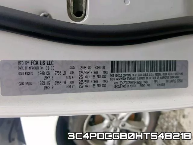 3C4PDCGB0HT548218 фото 2