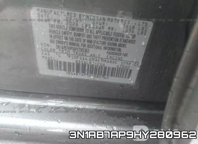 3N1AB7AP9HY280962 фото 10