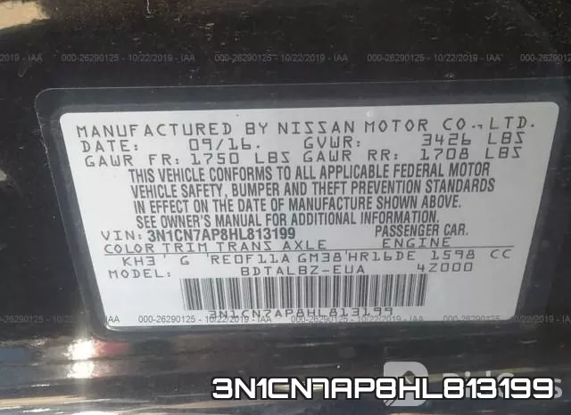 3N1CN7AP8HL813199 фото 10