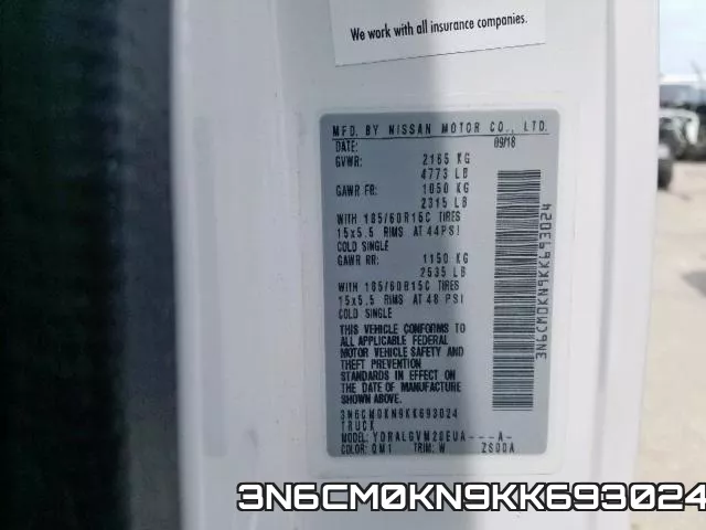 3N6CM0KN9KK693024 фото 2