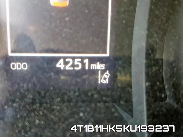4T1B11HK5KU193237 фото 9