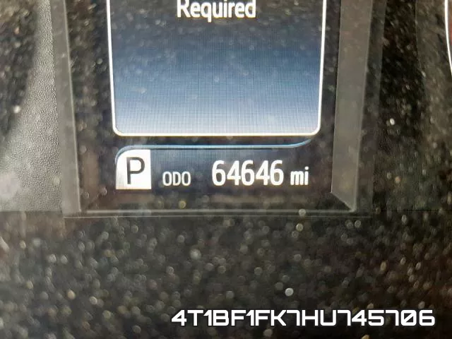 4T1BF1FK7HU745706 фото 9