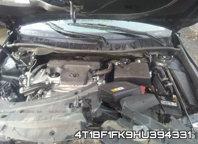 4T1BF1FK9HU394331 фото 2