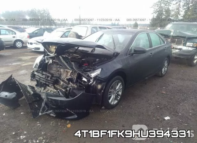 4T1BF1FK9HU394331 фото 3