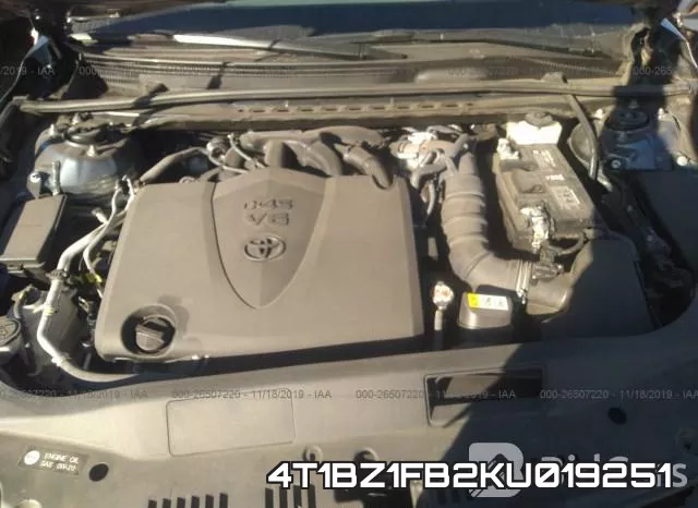 4T1BZ1FB2KU019251 фото 2