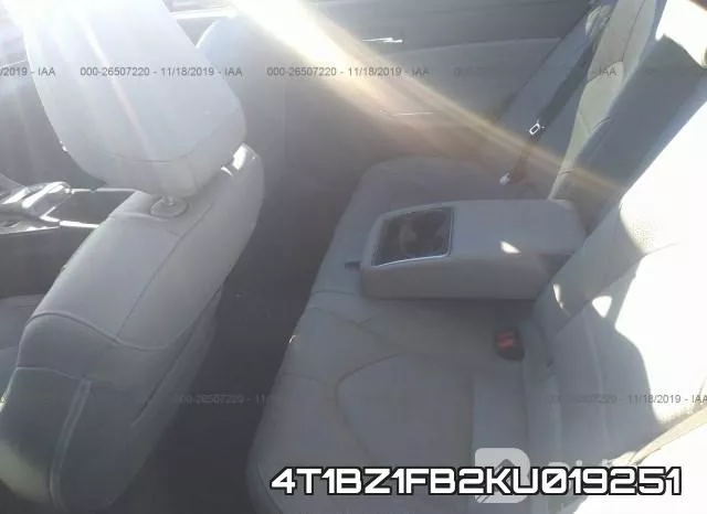4T1BZ1FB2KU019251 фото 9