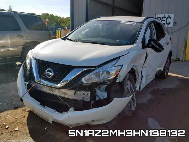 5N1AZ2MH3HN138132 фото 3