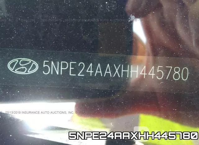 5NPE24AAXHH445780 фото 10