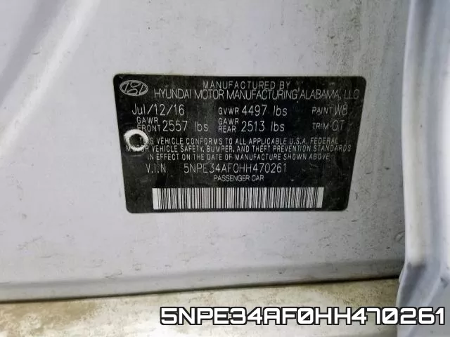 5NPE34AF0HH470261 фото 2