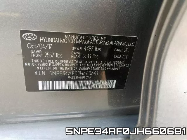 5NPE34AF0JH660681 фото 2