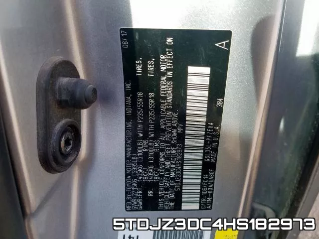 5TDJZ3DC4HS182973 фото 2