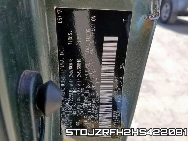 5TDJZRFH2HS422081 фото 2