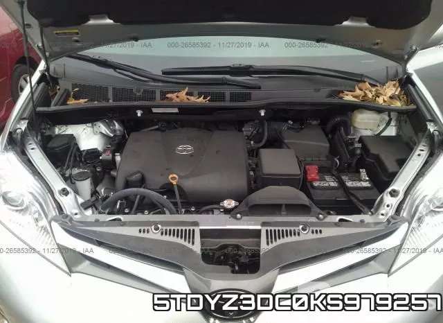 5TDYZ3DC0KS979257 фото 2