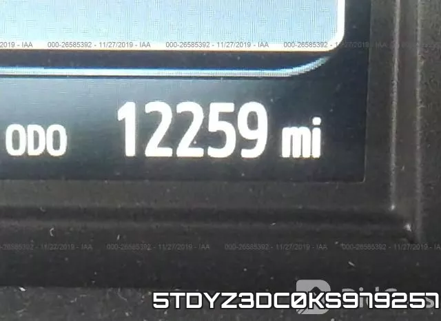 5TDYZ3DC0KS979257 фото 8
