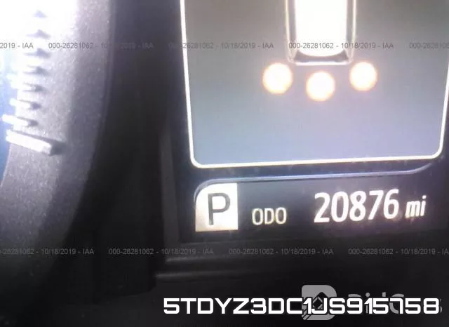 5TDYZ3DC1JS915758 фото 8