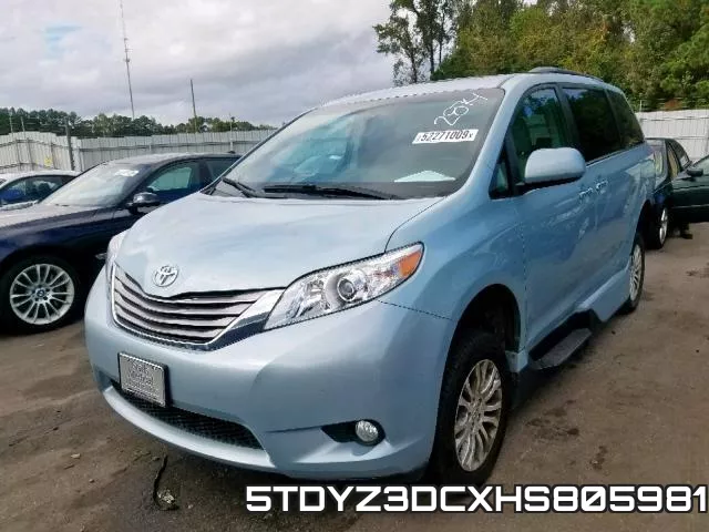 5TDYZ3DCXHS805981 фото 3