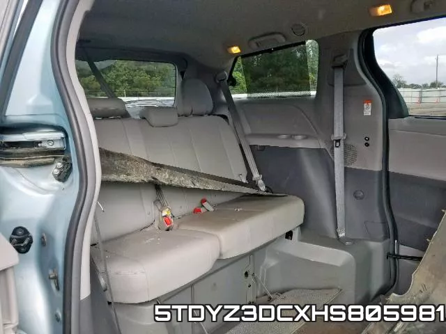 5TDYZ3DCXHS805981 фото 6