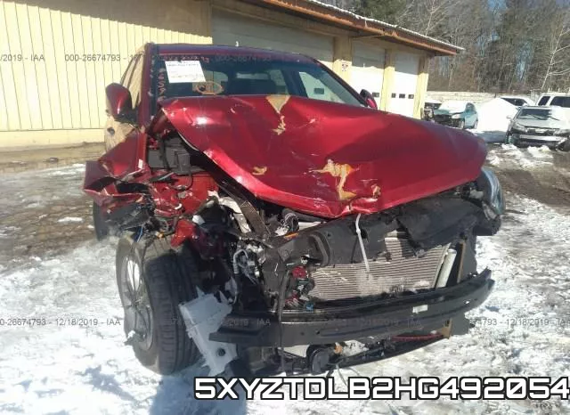 5XYZTDLB2HG492054 фото 6