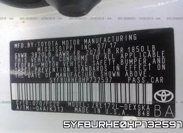 5YFBURHE0HP732597 фото 10