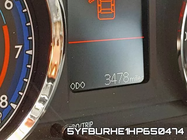 5YFBURHE1HP650474 фото 9