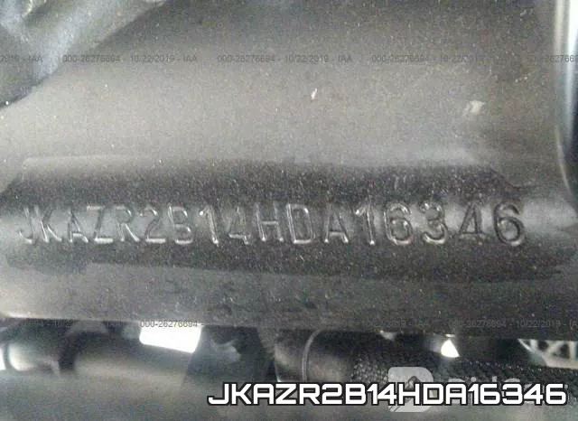 JKAZR2B14HDA16346 фото 2