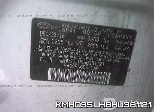 KMHD35LH8HU381121 фото 10