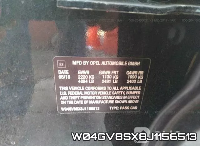 W04GV8SX8J1156513 фото 10
