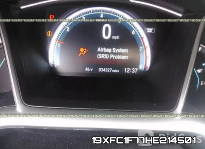 19XFC1F77HE214501 фото 8