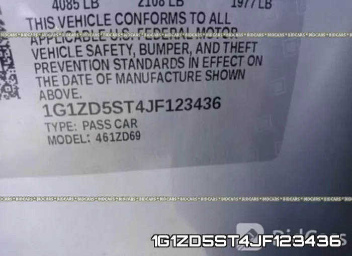 1G1ZD5ST4JF123436 фото 10