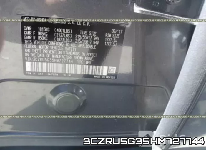 3CZRU5G35HM727744 фото 10