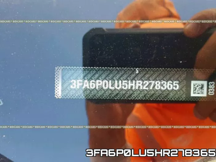 3FA6P0LU5HR278365 фото 2