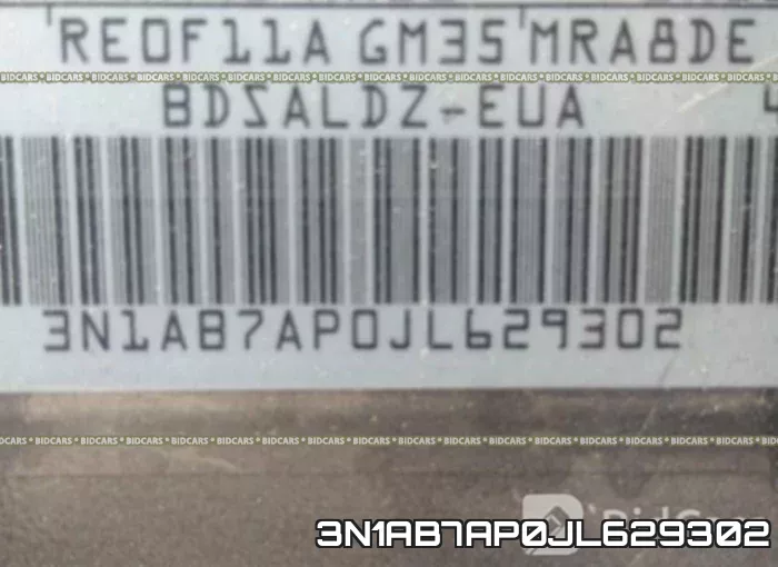 3N1AB7AP0JL629302 фото 10