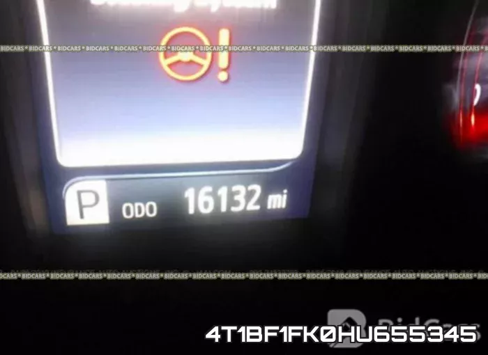 4T1BF1FK0HU655345 фото 8