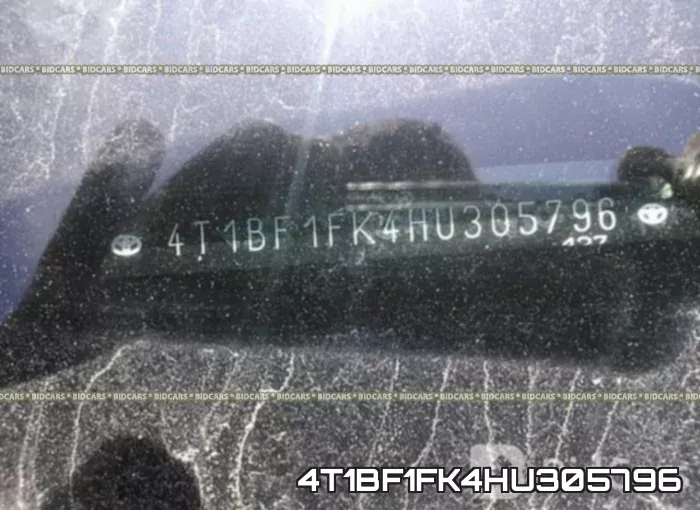 4T1BF1FK4HU305796 фото 10