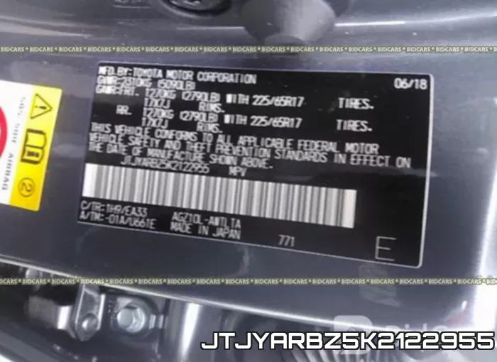 JTJYARBZ5K2122955 фото 10