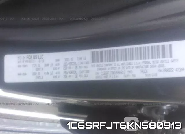 1C6SRFJT6KN580913 фото 10