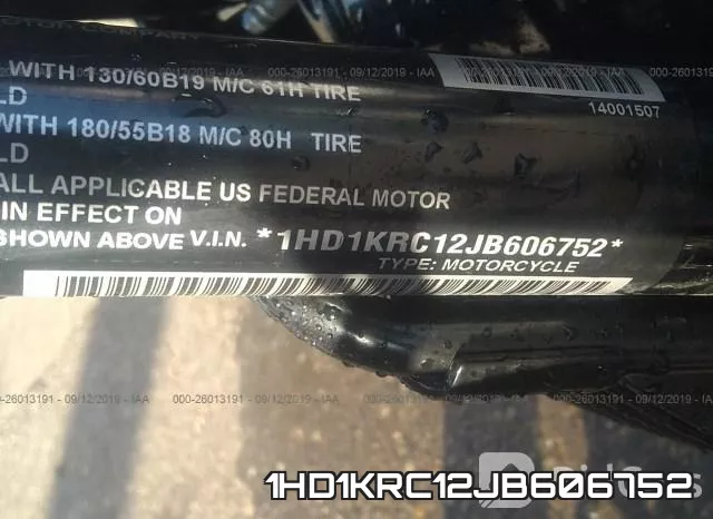 1HD1KRC12JB606752 фото 2