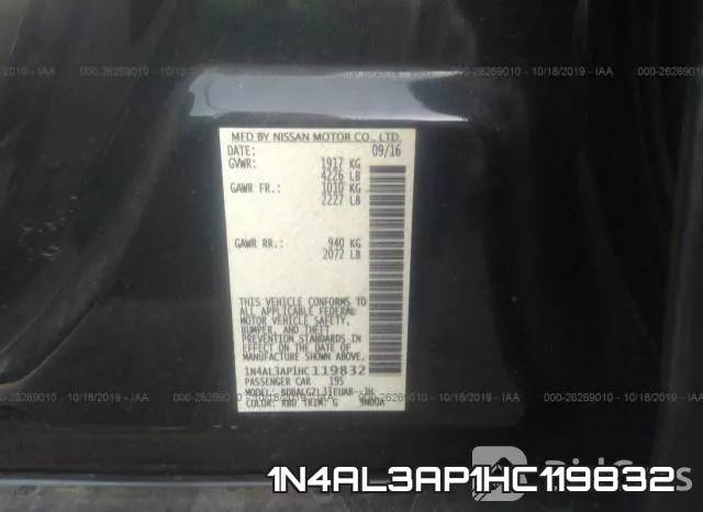 1N4AL3AP1HC119832 фото 10